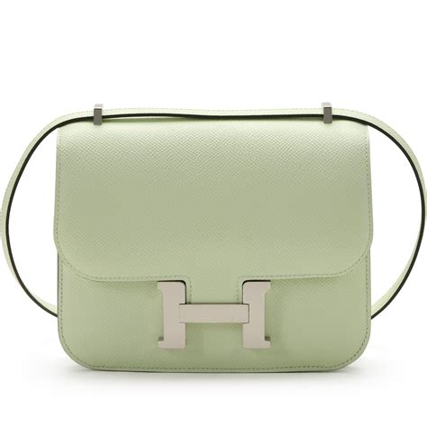 hermes constance vert fizz|Vert Fizz Epsom Mini Constance 18 Palladium .